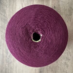 Deep Purple Yarn Skein